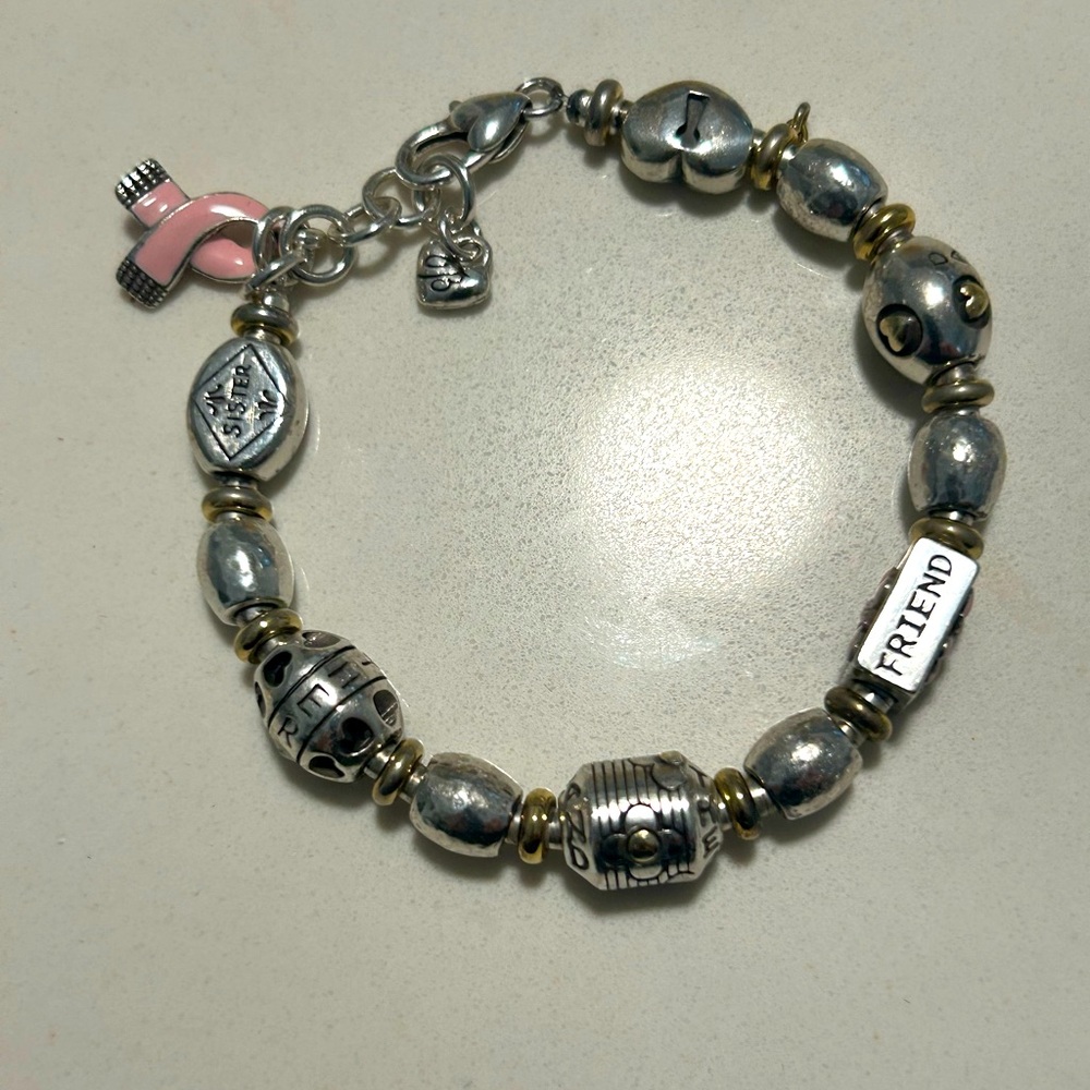 Brighton Breast Cancer Awareness Power of Pink Sister Daughter Mother Bracelet
